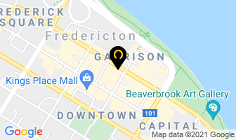 Estate Financial Inc in Fredericton map