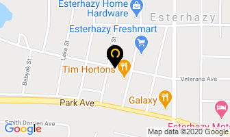 Esterhazy Dental Clinic in Esterhazy map