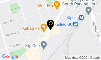 Etobicoke Dental Associates in Etobicoke map