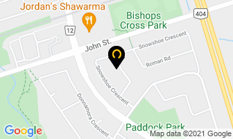 Eugene Corporate Neckwear in Markham map