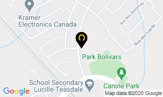 Euro Massage in Blainville map