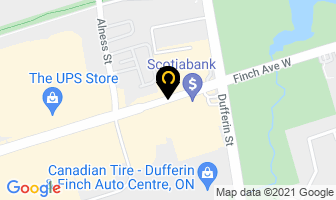 Euro-Seal Windows & Doors in North York map