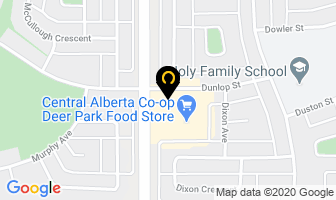Euro Tailor Shop in Red Deer map