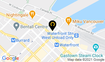 Eurocentres Vancouver in Toronto map