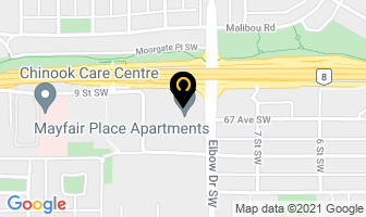 European Therapeutic Massage in Calgary map