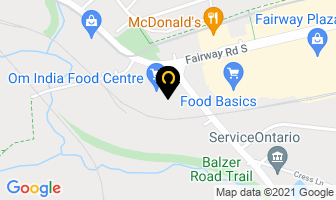 European Touch Hair Studio in Kitchener map