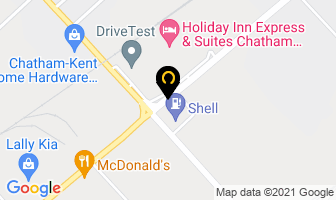 Evan's Upi Richmond St in Brownsburg-Chatham map