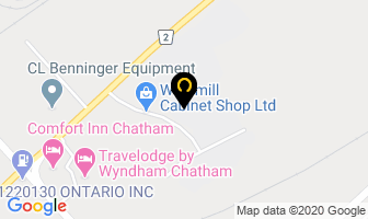Evans Wholesale-Beatrice in Chatham-Kent map