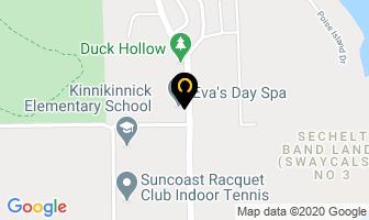Eva's Day Spa in Dorval map