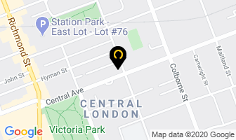 Events On Central in London map