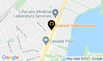 Everest Hakka House in Orillia map