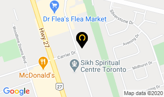 Everest Manufacturing in Orillia map