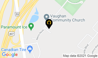 Evergreen Lawn Sprinklers Inc in Vaughan map
