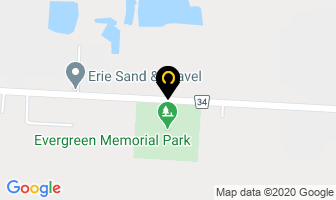 Evergreen Memorial Park Co Ltd in Leamington map