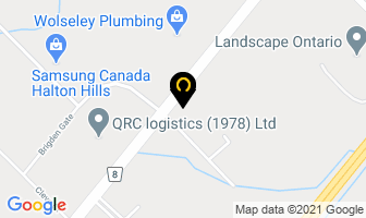 Everstrong Construction in Halton Hills map