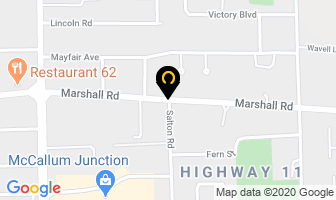 Everton Dental Laboratories in Timmins map