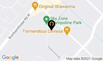 Everyday Variety in Mississauga map