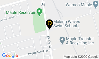 Evolution Dance Studio in Vaughan map