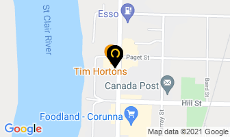 Evolution Hair Studio in Corunna map