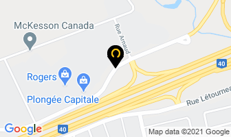 Evotech in Ville de Québec map