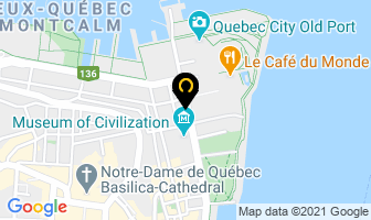 Ex Machina in Ville de Québec map