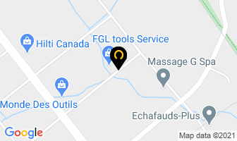 Exact Audio Vid&eacute;o Inc in Laval map