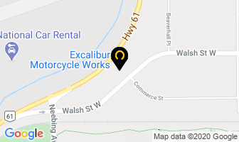 Excalibur Motorcycle Works Ltd in Thunder Bay map