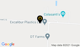 Excalibur Plastics Ltd in Kingsville map