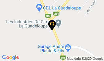 Excavation Bolduc in La Guadeloupe map