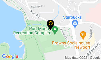 Excel Physiotherapy in Port Moody map