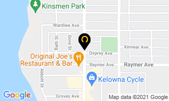 Excel Salon & Spa in Kelowna map