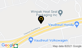 Excelitas Canada Inc in Vaudreuil-Dorion map