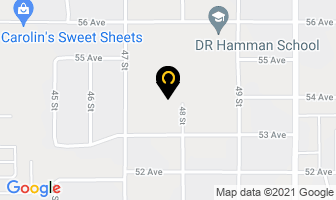 Excellence Massage in Taber map