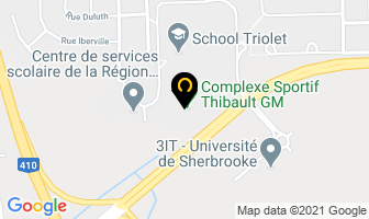 Excellence Sportive Sherbrooke in Peterborough map