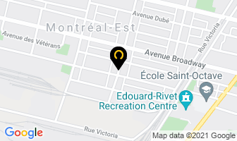 Excellence Vip in Montréal-est map