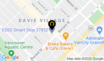 Excelsior Wholesale Meat Services in Vancouver map
