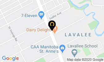 Excess Clothing Store in Winnipeg map