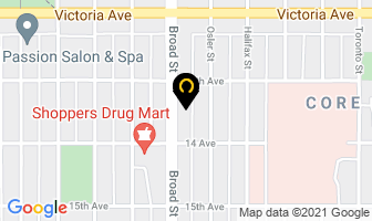 Executive Mats & Janitorial Supply in Regina map