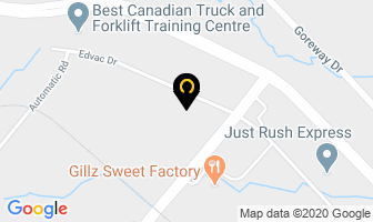 Exhibit Connections Ltd in Brampton map