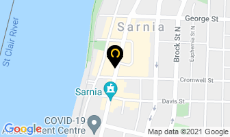 Exit Realty Twin Bridges in Sarnia map