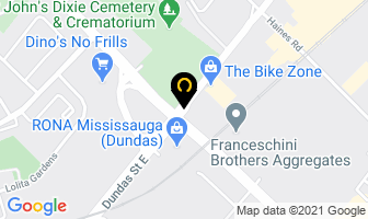 Expect-Net Services in Mississauga map