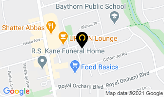 Expert Appliance Repair in Vaughan map