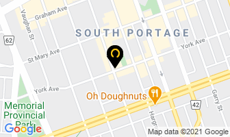 Expert Insurance Services in Winnipeg map