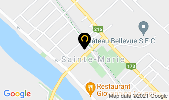 Expertech De Beauce in Sainte-Marie map
