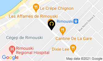 Exploration Puma in Rimouski map