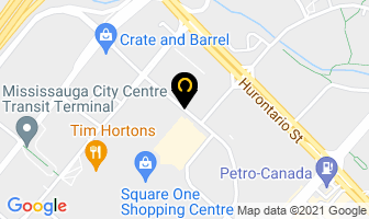 Export Development Canada in Mississauga map
