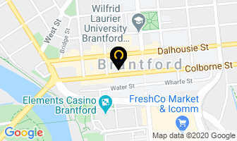 Express Employment Professionals in Brantford map
