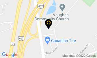 Express Fitness in Vaughan map