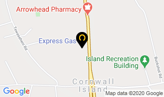 Express Gas in Summerstown map