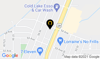 Express Pizza Plus in Cold Lake map